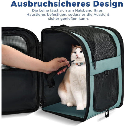 Hunderucksack & Katzenrucksack für kleine Haustiere bis 15kg