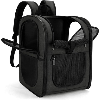 Hunderucksack & Katzenrucksack für kleine Haustiere bis 15kg