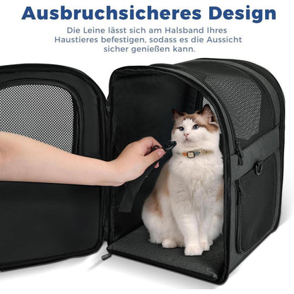 Hunderucksack & Katzenrucksack für kleine Haustiere bis 15kg