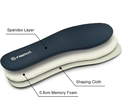 Memory Foam Einlegesohlen für Schuhe Stiefel - Stoßdämpfende Einlagen