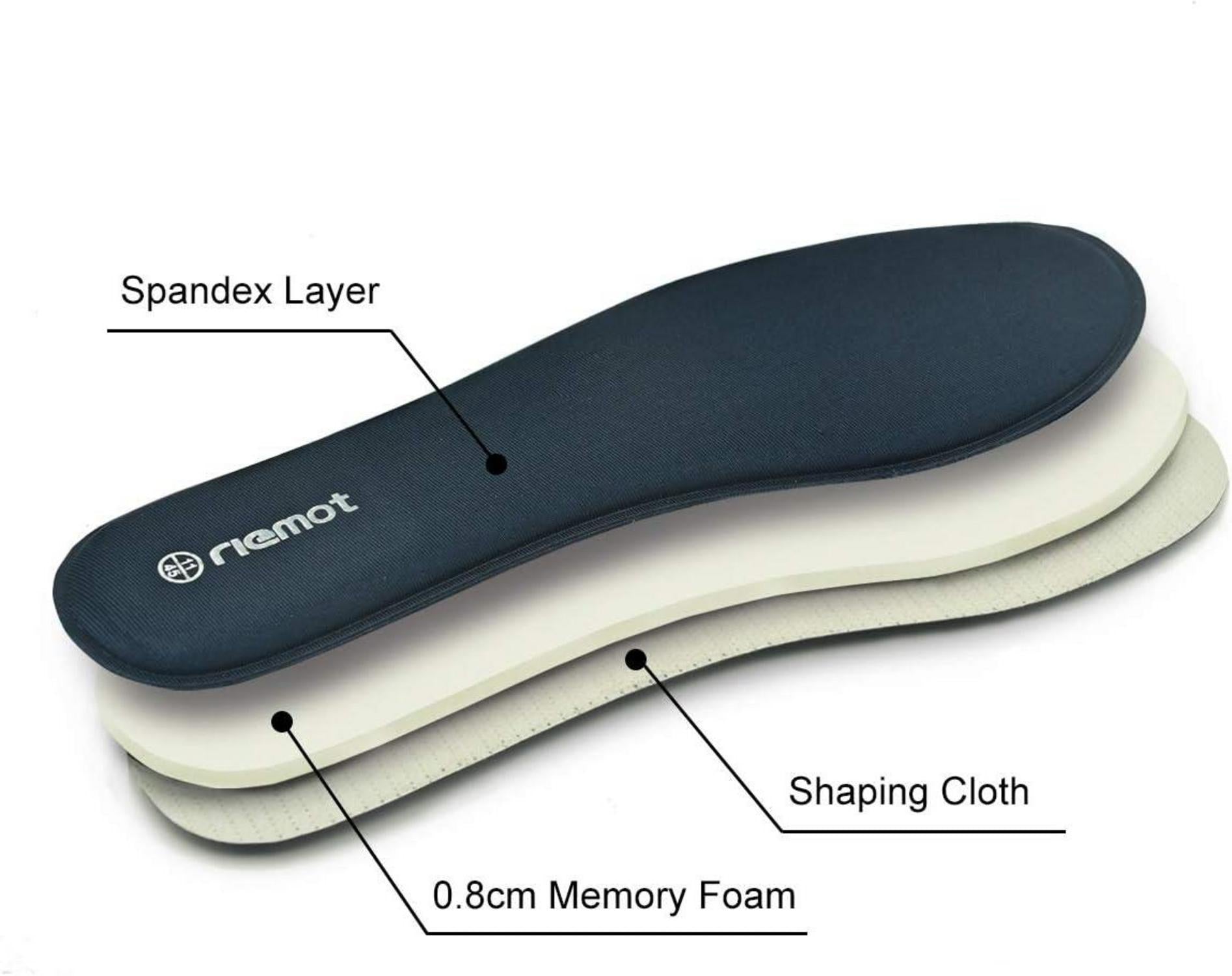 Memory Foam Einlegesohlen - Stoßdämpfende Schuheinlagen, ultraleicht