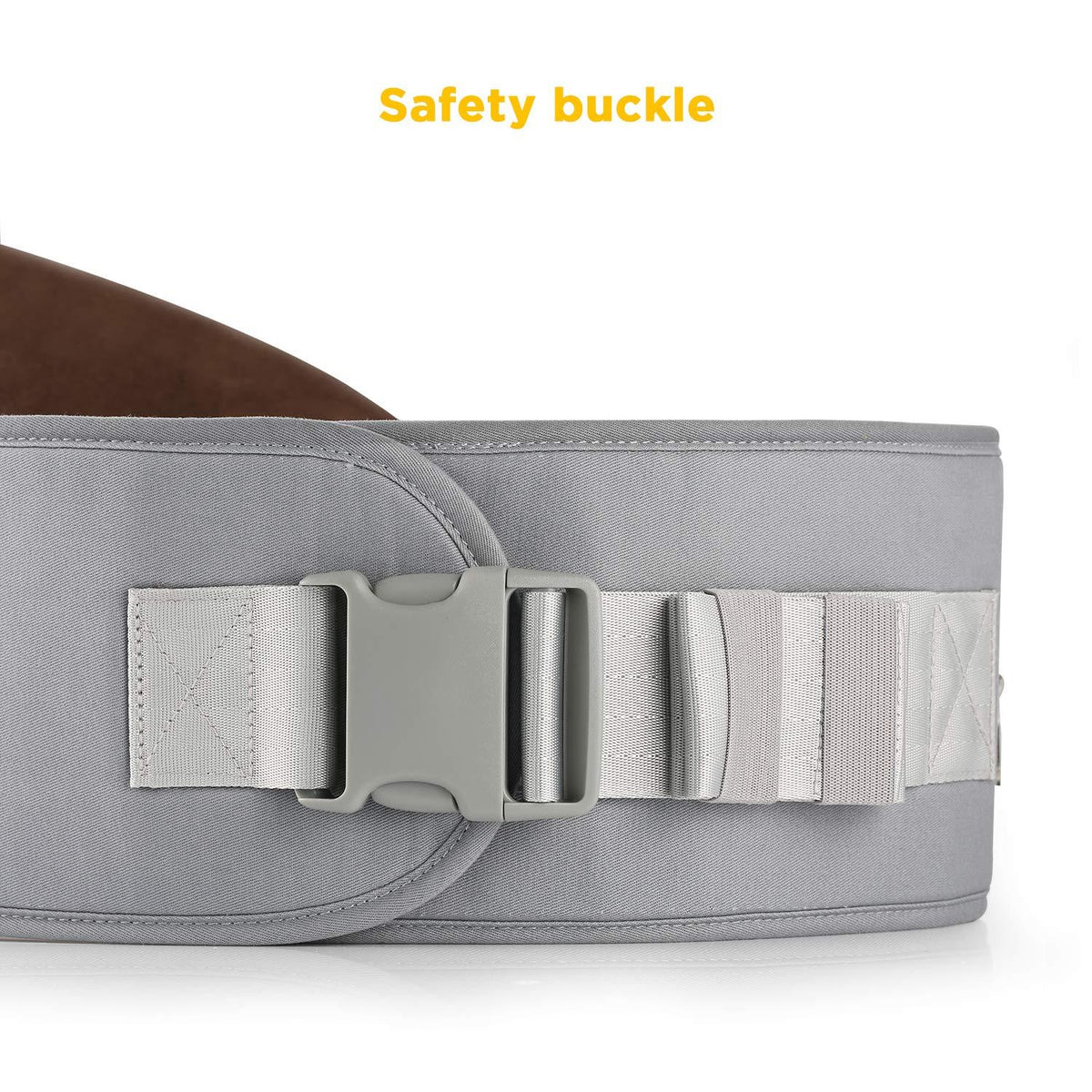 Baby Hüftsitz Taille Hocker 4 Tragepositionen 0-36 Monate Grau EPP