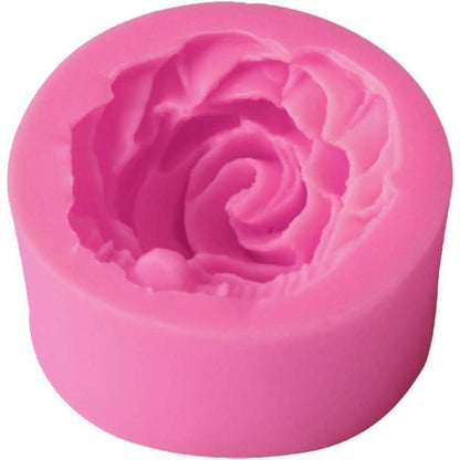 3D Rose Silikon Backform für Kuchen, Kekse & mehr