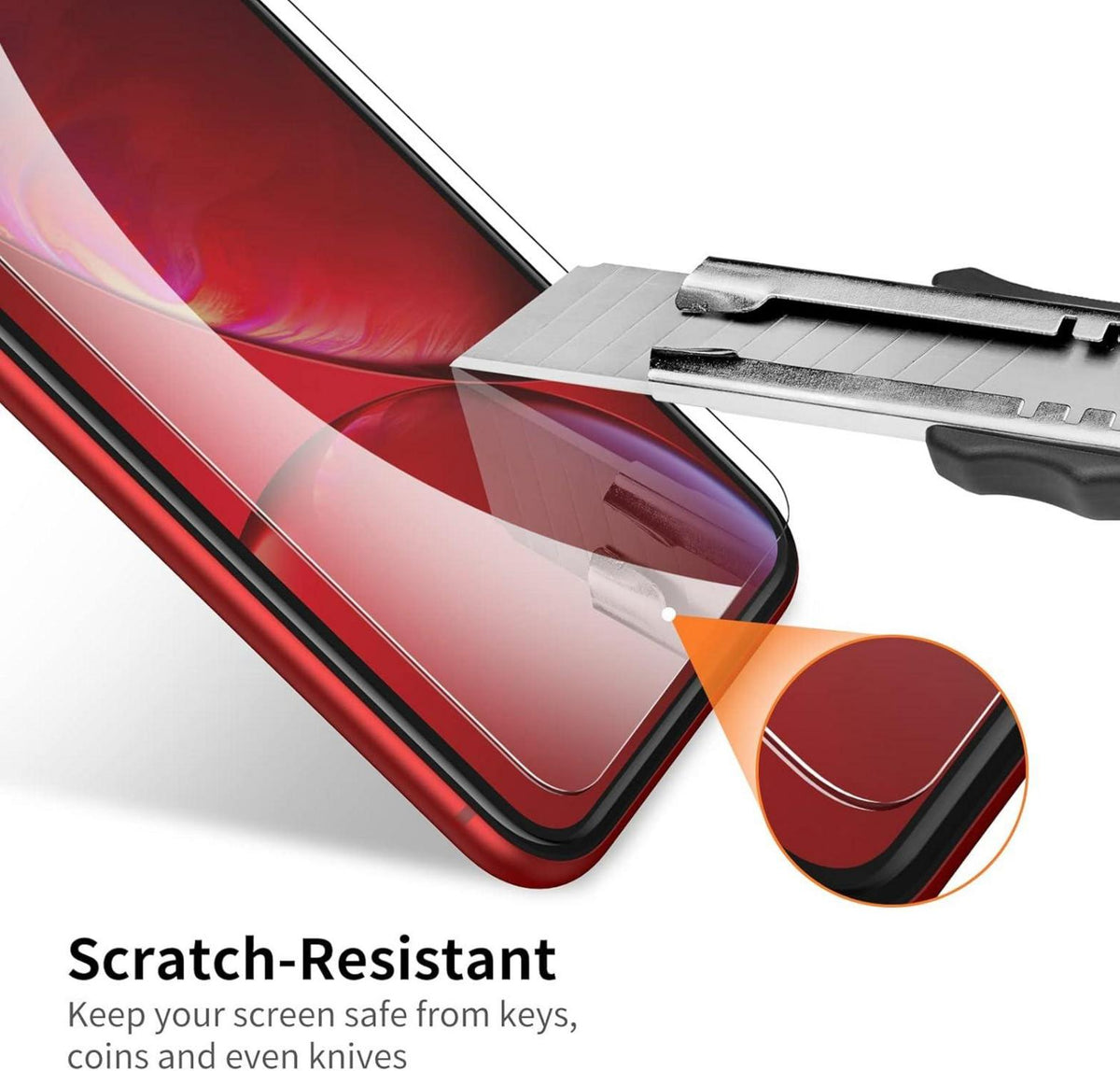 Panzer Schutz Glas für iPhone XR iPhone 11 3 Stück 9H Härte