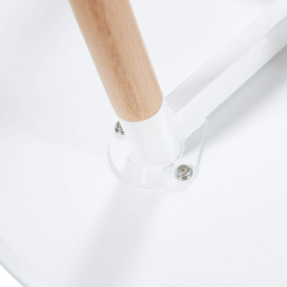 Runder Esstisch Weiß 80cm – Skandinavischer Küchentisch