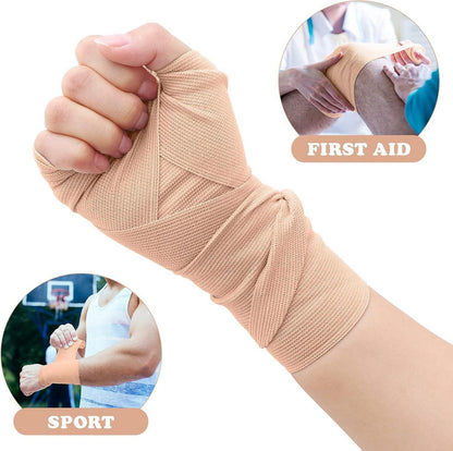 Elastischer medizinischer Verband Kompressionsrolle 4 Stk. 7.5cm 10cm