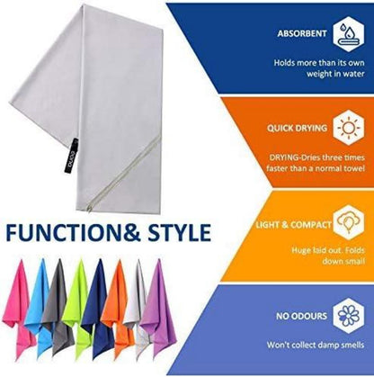 Mikrofaser Handtuch ultra leicht schnelltrocknend 140x70cm