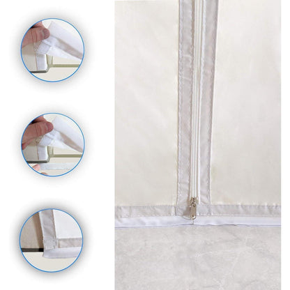 Türabdichtung Klimaanlage mit Reißverschluss 90x210cm
