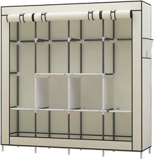 UDEAR Faltschrank Stoffschrank mit wasserdichtem Cover