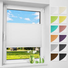 Klemmrollos für Fenster ohne Bohren Jalousie 35x130cm weiß