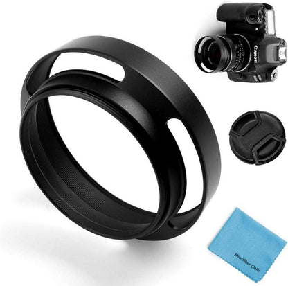 62mm Hohl Metall Gegenlichtblende Streulichtblende Canon Nikon Sony