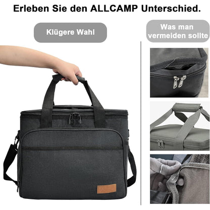 30L Faltbare Kühltasche mit Kühlakkus – Ideal für Picknick & Reisen