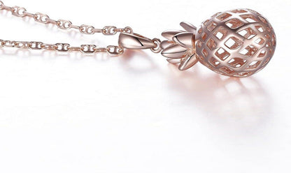 Damen Halskette 925 Sterling Silber Zirkonia Anhänger 45cm