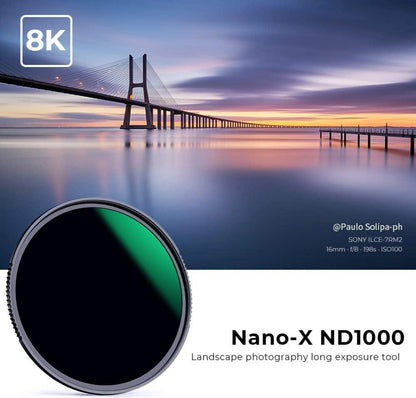67mm ND1000 Filter Slim Neutral Graufilter - 10 Stop