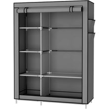 UDEAR Kleiderschrank Faltschrank Wäscheschrank 105x45x170 cm