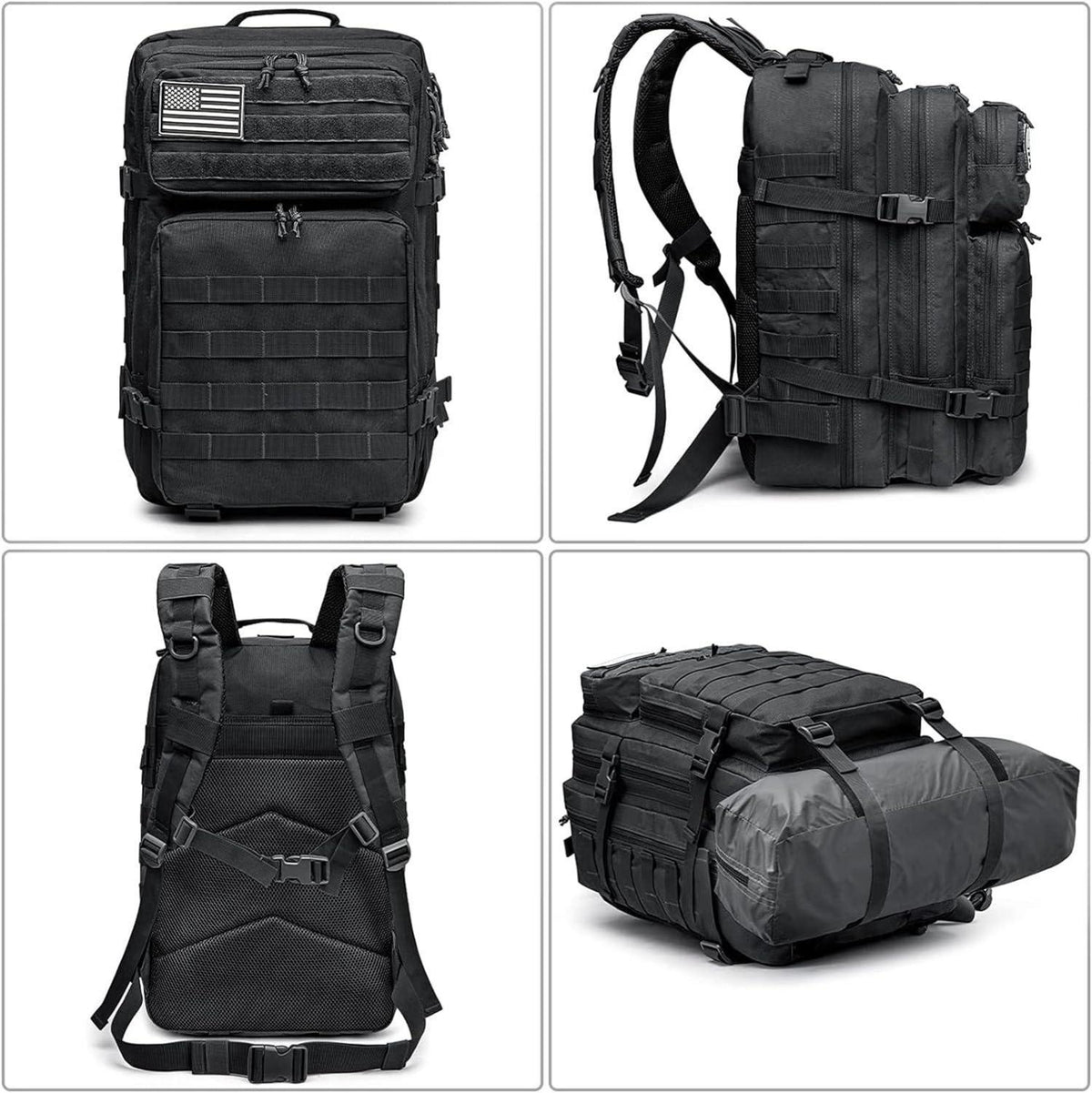Taktischer 40L Molle Rucksack für Outdoor Camping Trekking
