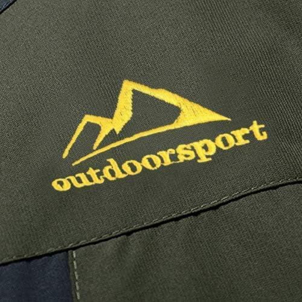 Herren Fleece Skijacke Winter Warm Gefüttert Winddicht Armeegrün