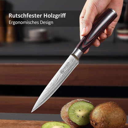 Kochmesser Allzweckmesser 13 cm Profi Küchenmesser Edelstahl
