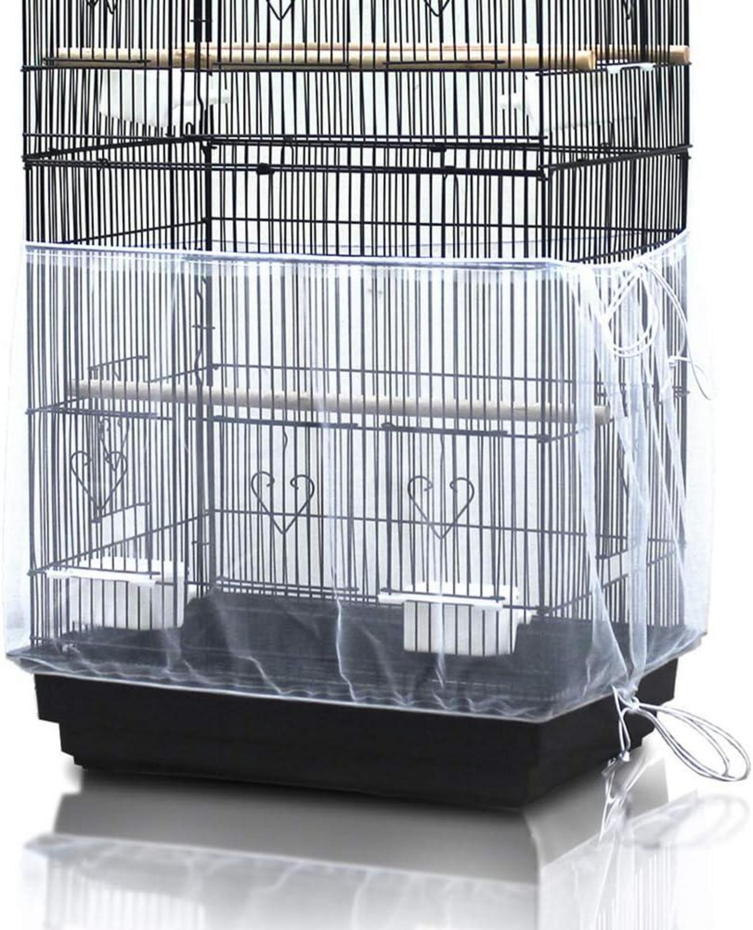 Vogelkäfig Netzschutz Nylon für Papageien