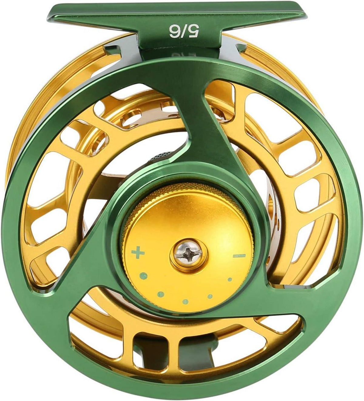Sougayilang Fly Fishing Combo Lightweight Portable Rod Reel Kit Green