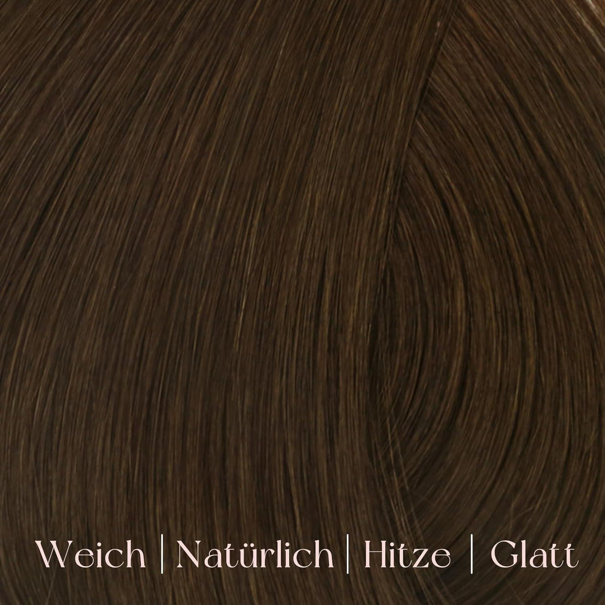 Clip-in Echthaar Extensions Braun 40cm – Remy Menschenhaar
