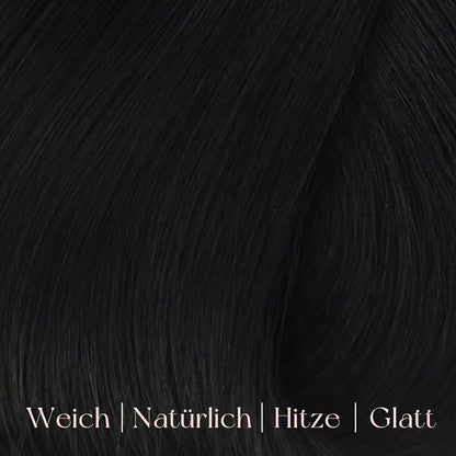 Echthaar Haarverlängerung 45cm #24P27 – Clip-in Extensions