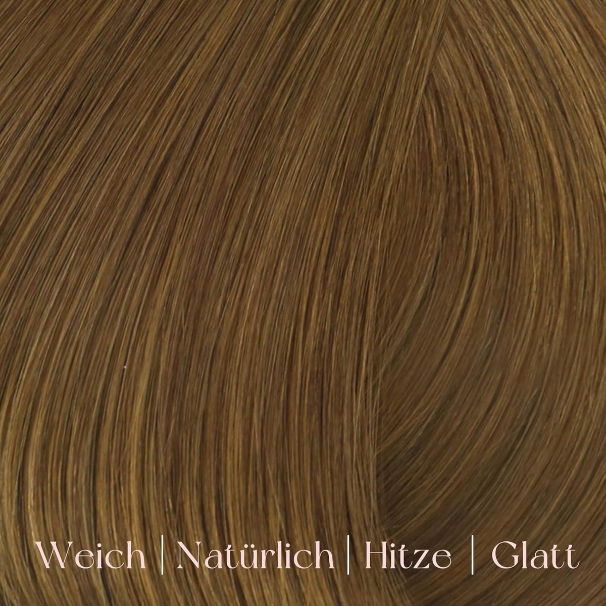 Clip-in Echthaarverlängerung Braun 40cm – Remy Glatt #4