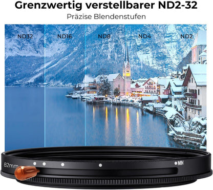 82mm Nano-X ND CPL Filter Multifunktionaler Graufilter Polfilter