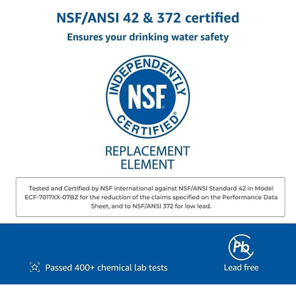 Maxtra Wasserfilterkartuschen (6er Pack) – NSF & TÜV SÜD