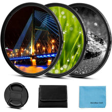 58mm Fotover Sternfilter Set (4 Punkte, 6 Punkte, 8