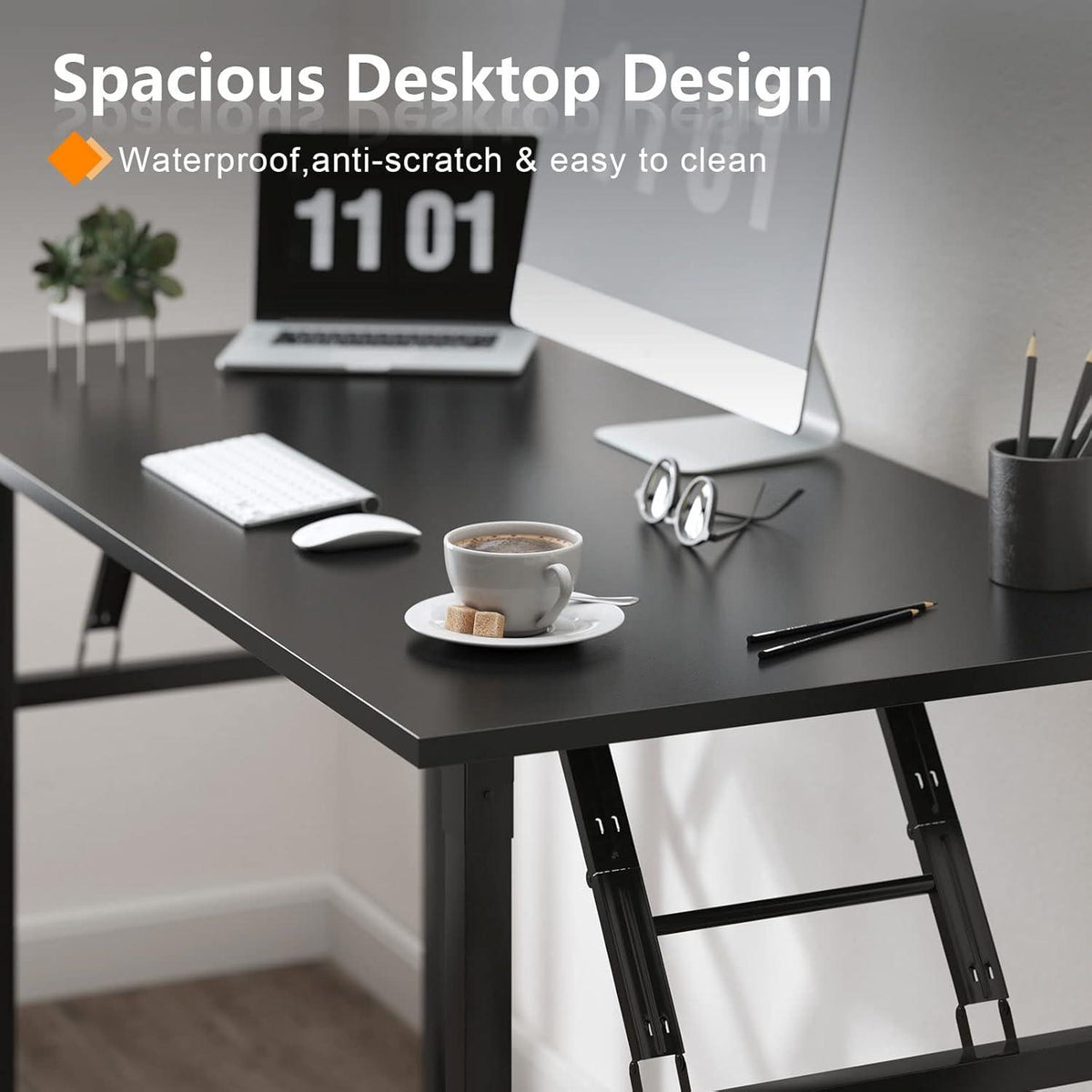 Klapptisch Schreibtisch Computertisch PC Büroarbeitsplatz 100 x 60 cm