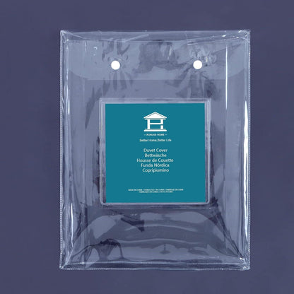 Bettwäsche-Set 200x220 Anthrazit Mikrofaser Weich & Bügelfrei