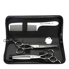 Linkshänder Friseurschere 6 Zoll – Japanisches 440C Stahl Set
