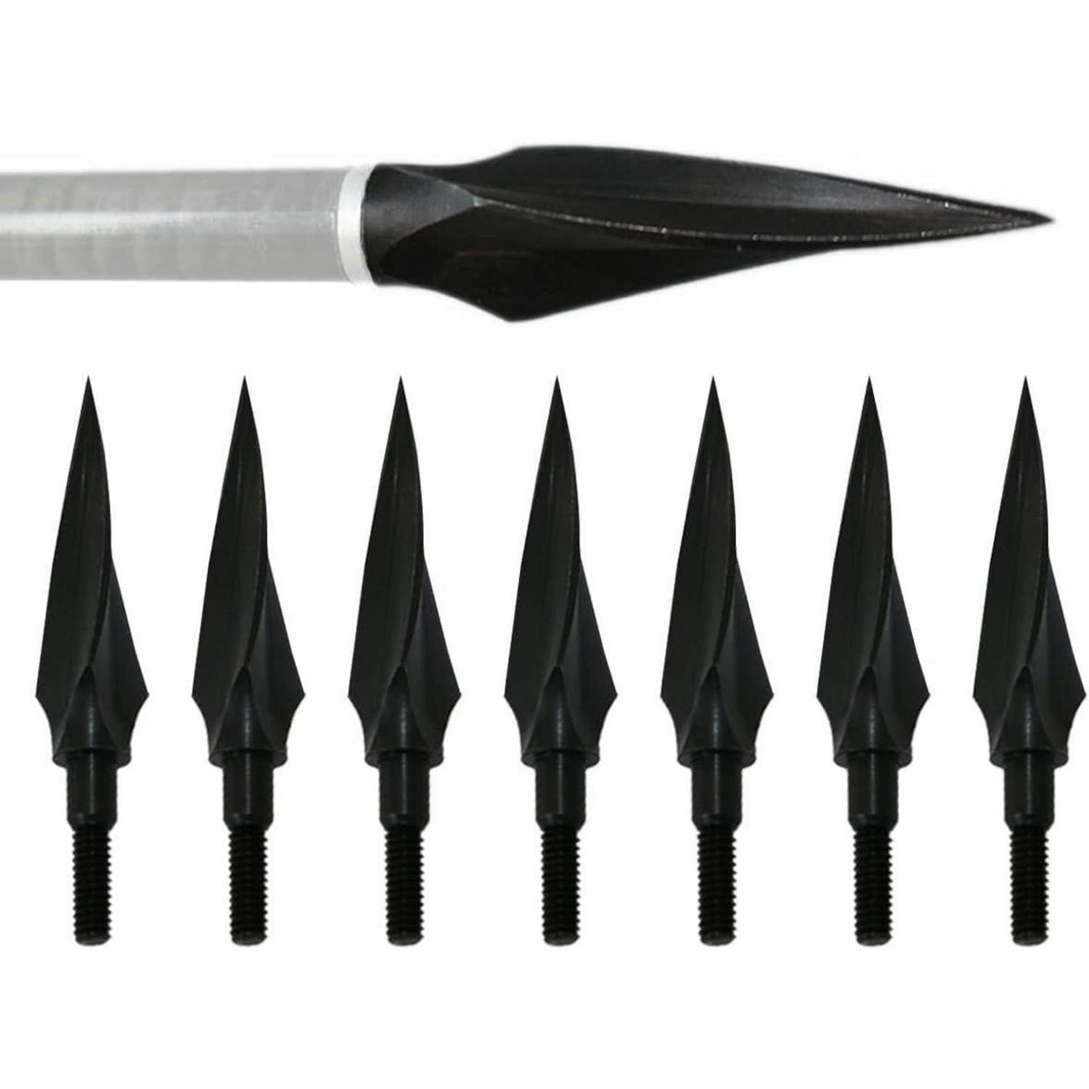 Jagdspitzen 12er Set 157 Grain für Bogenschießen & Armbrust