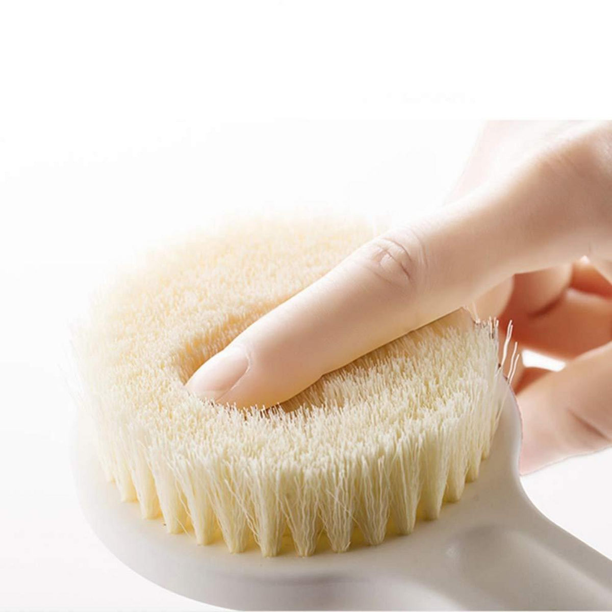 Ithyes Trockenbürste Körperbürste Rückenbürste für sanftes Peeling