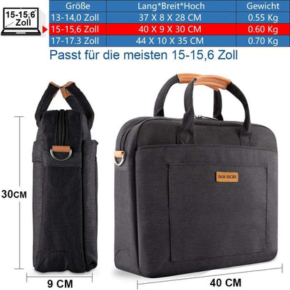 Laptoptasche 15-15.6 Zoll Aktentasche Handtasche
