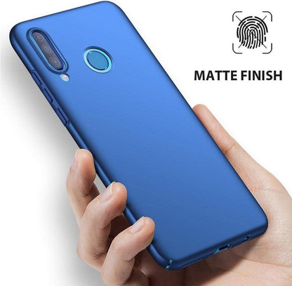 Handyhülle Huawei P30 Lite Anti-Scratch Matt Blau 6,15 Zoll