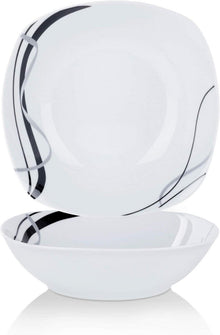 Porzellan Salatschüssel Set 2-teilig 1050ml für Tafelservice Fiona