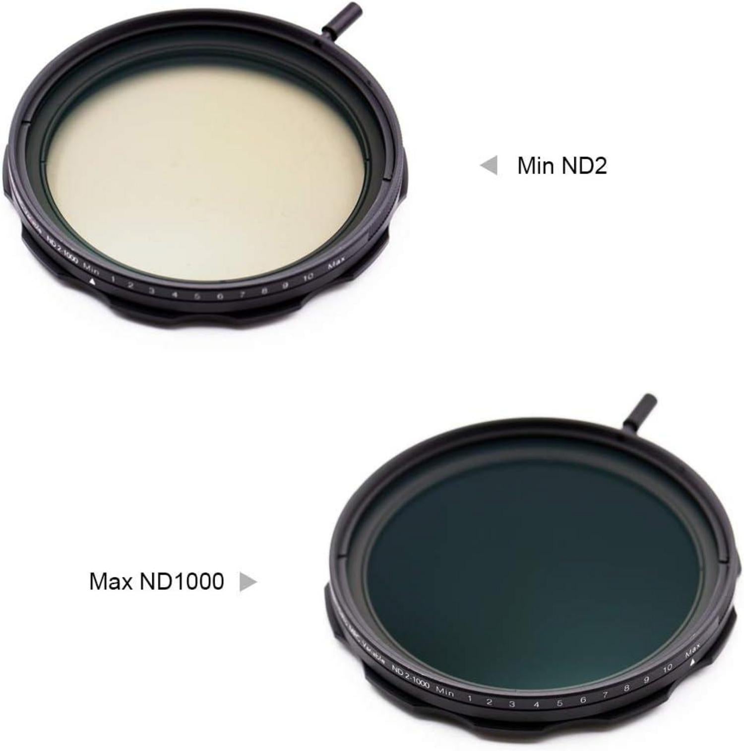 Variable ND Filter 82mm S-Pro HD MRC Nanobeschichtung ND2-ND1000