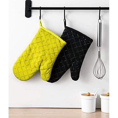 Hitzebeständige Ofenhandschuhe - Silikon & Aramid, 2er Set