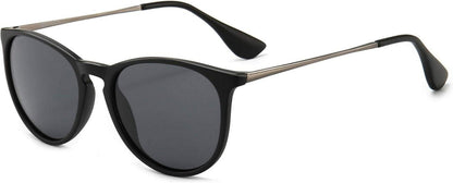 Polarisierte Retro Damen Sonnenbrille UV400 Schutz Federleicht