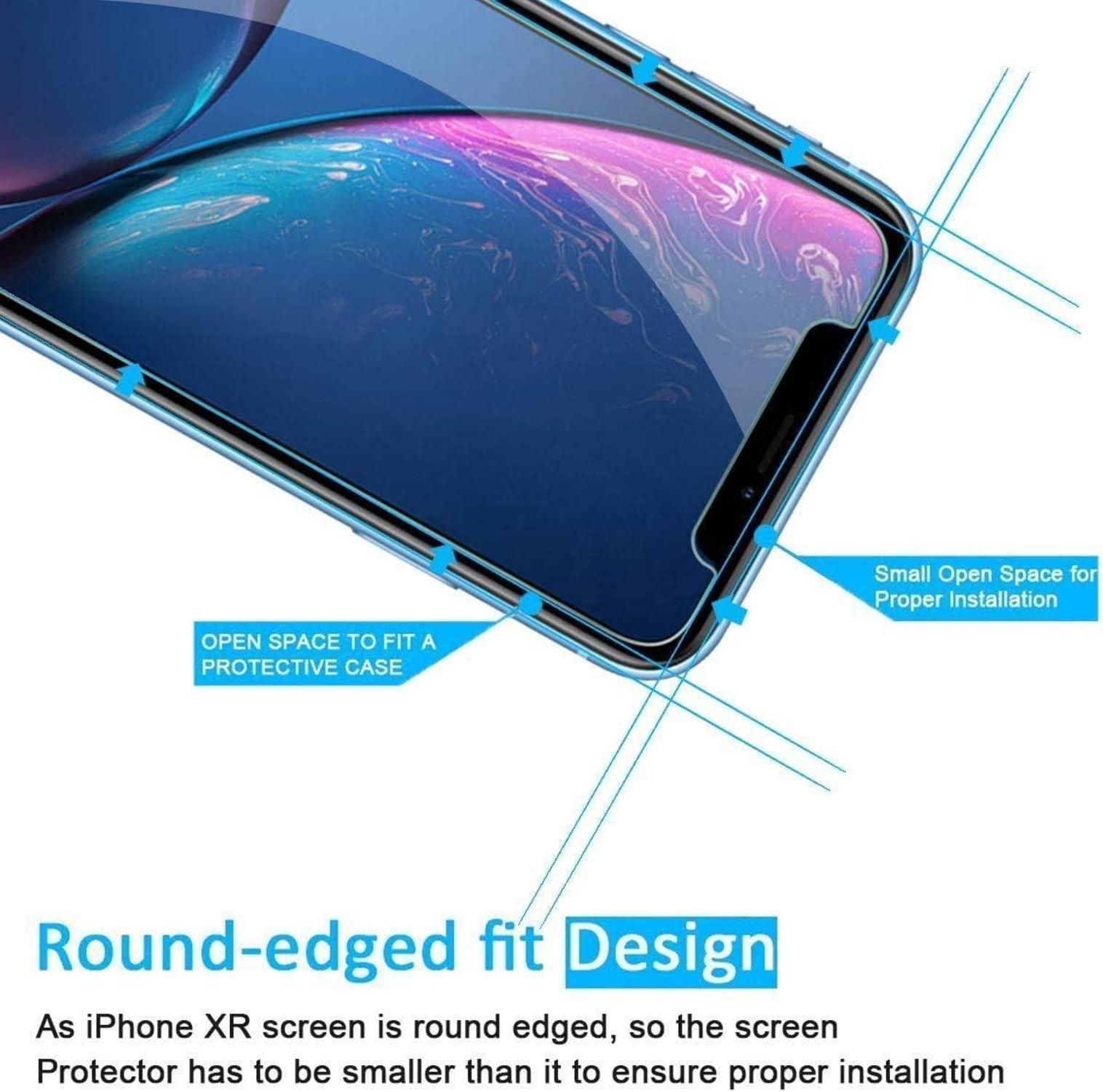 Panzer Schutz Glas iPhone 11 XR 2 Stück 9H Härte HD 0.33mmUltra-klar