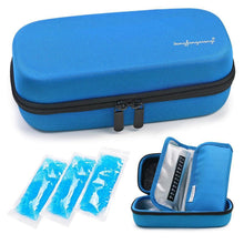 Insulin Kühltasche Reise Tasche mit 3 Kühlakkus