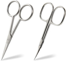 Profi Hautschere Set, 2er Pack, ultrascharfe Klinge