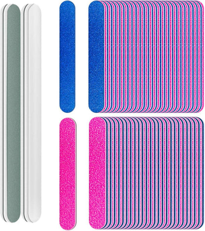 100er Pack Einweg Nagelfeilen 180/240 für Nail Art
