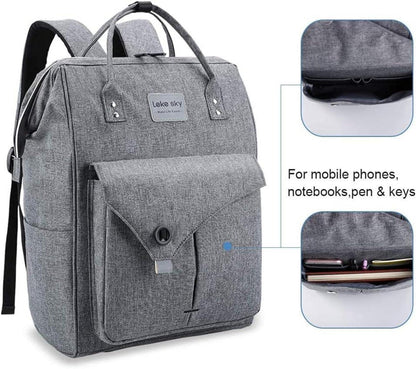 Wasserdichter Lekesky Rucksack mit Diebstahlschutz und Laptopfach