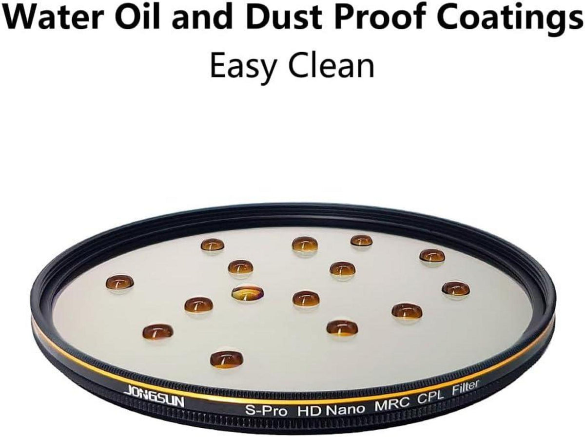 40.5mm Polfilter Zirkular HD Nano MRC16, 16-lagig, Optisches Glas NITTO AGC, CPL Filter