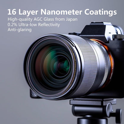 40.5mm Polfilter Zirkular HD Nano MRC16 16-lagige Beschichtung NITTO AGC