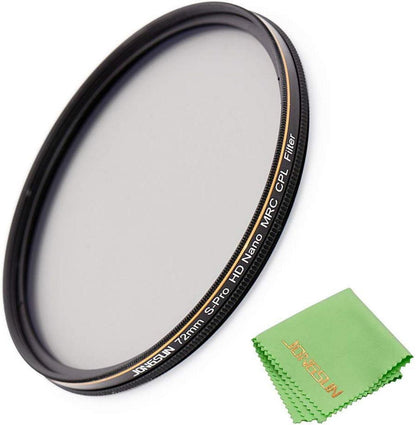72mm Zirkularer Polfilter mit HD Nano MRC16, 16-Schichtenbeschichtung