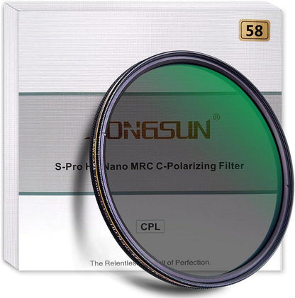 58mm Zirkularer Polfilter Nano MRC16 16-Schichten
